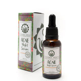 acne night serum for spot and acne treatment