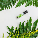 Lavender, Bergamot, Rose Geranium, Orange, Patchouli essential oils blended with Jojoba Oil for topical application. Essential Oil Roller Singapore.