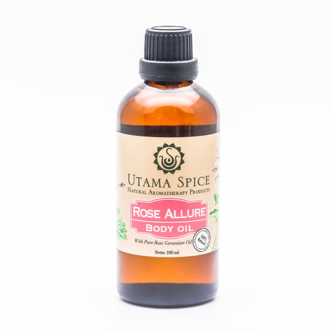 massage and body oil made with pure essential oils, soy bean oil and cold pressed coconut oil. 100% natural