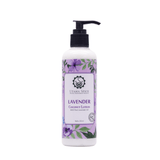 Natural Body Lotion. Moisturizing Cream. Lavender Coconut Lotion with Pure Lavender Essential Oil
