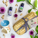Travel sized diffuser, Lavender Essential Oil & Cajeput Essential Oil for frequent travellers based in Singapore. 100% natural.